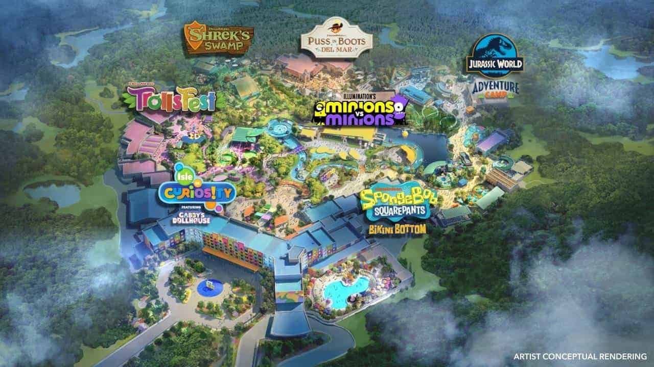 h universal kids resort lands