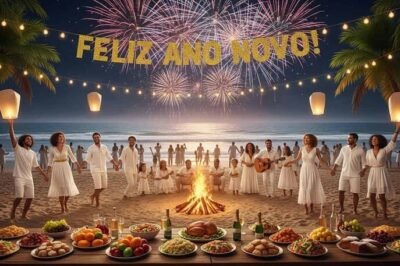 firefly gemini flash criar uma imagem que represente festas do fim do ano no brasil 420489
