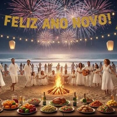 firefly gemini flash criar uma imagem que represente festas do fim do ano no brasil 420489