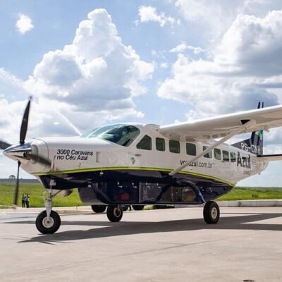 azul conecta azul aeronave caravan