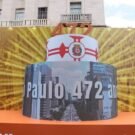 bolo de led está na fachada do edifício matarazzo