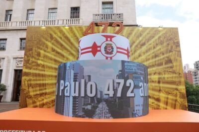 bolo de led está na fachada do edifício matarazzo bolo de led está na fachada do edifício matarazzo