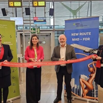 iberia inaugura seus voos para fortaleza