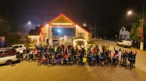 pedal luz foi realizado com sucesso no ano passado e contará com nova edição nesta sexta feira em monte verde(foto divulgação move)