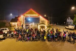 pedal luz foi realizado com sucesso no ano passado e contará com nova edição nesta sexta feira em monte verde(foto divulgação move)