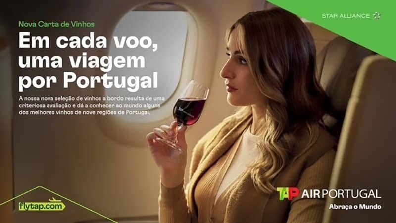 tap aposta no enoturismo e estreia nova carta de vinhos portugueses a bordo