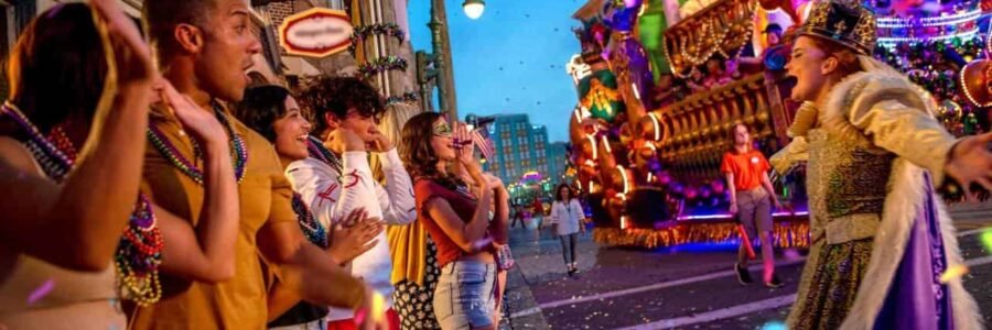 Universal Orlando divulga line-up de shows do Mardi Gras 2026