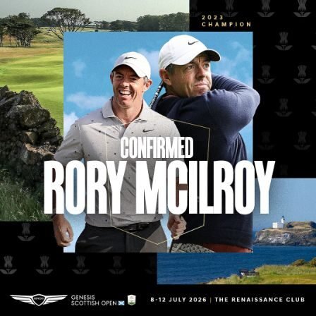 3 rory mcilroy is chasing a second win at the genesis scottish open. © dp world tour