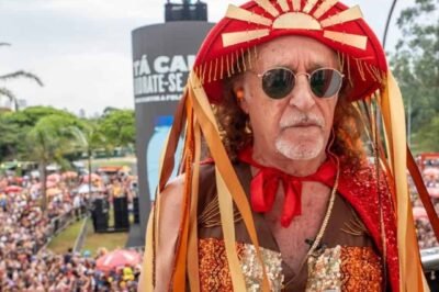 bicho maluco beleza, com alceu valença, no carnaval pipoca de 2024. foto marcos credie