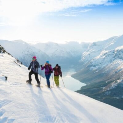 explore norway's winter wonders photo bård basberg – loen skylift