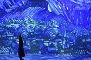 exposição remonta obras de van gogh na resolução 8k