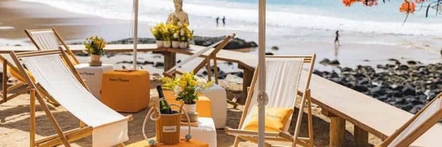 Sun Club Veuve Clicquot fica até 10/03 no Bar do Meio