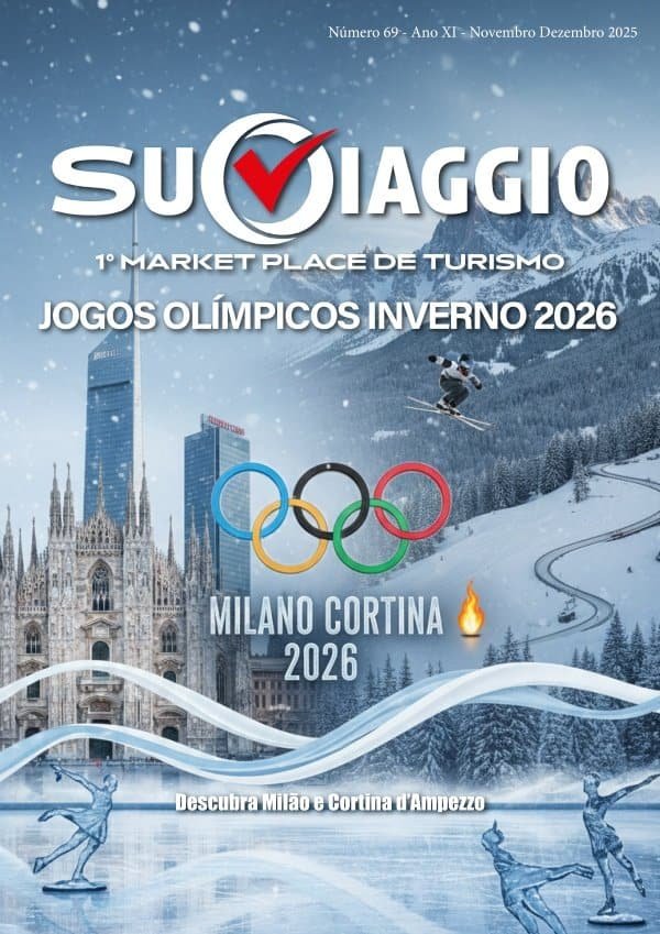 suoviaggio revista n. 69 jogos olimpico de inverno 2026 novembro dezembro 2025 ano xi