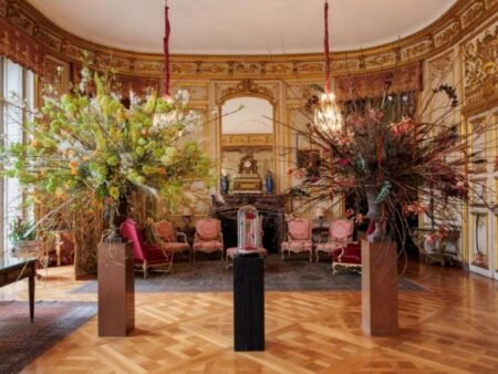 Salão de Eventos com Arranjos Florais Elegantes 4 amaryllis exhibition credits visitwallonia