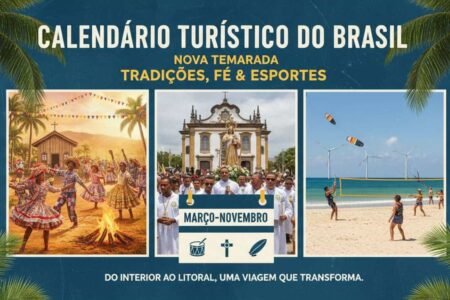 Calendário Turístico do Brasil: março oferece muitas opções