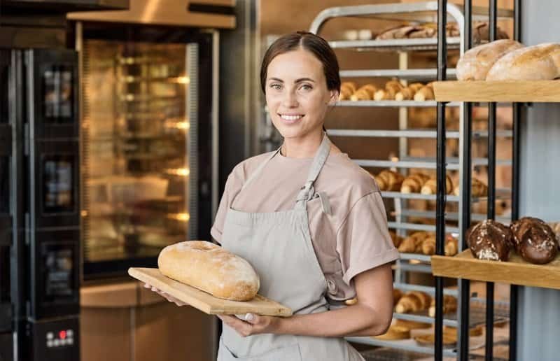 Pão artesanal na padaria SuoViaggio dia da mulher freepik
