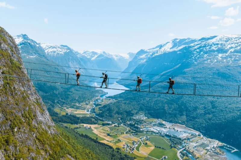 make space for spring in norway ‌photo simon sjøkvist – loen skylift