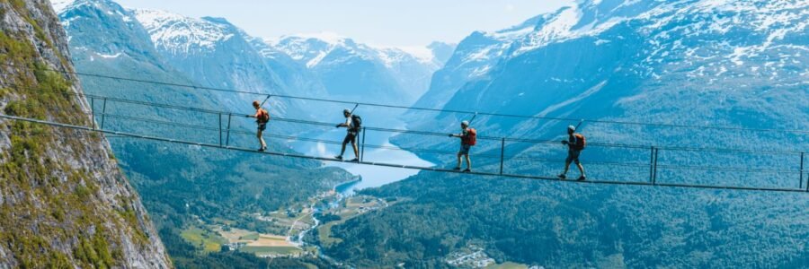 Dê espaço à primavera na Noruega